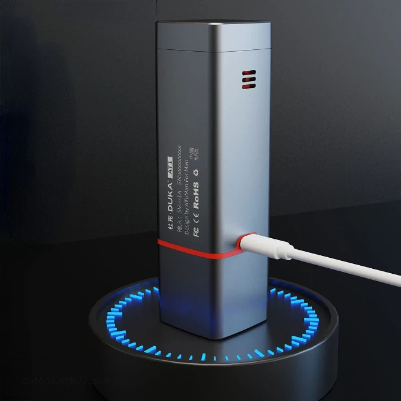 (image for) DUKA Portable Alcohol Tester Non-contact Breath Analyzer LCD Digital Display Rechargeable High-precision Alcohol Tester Tool