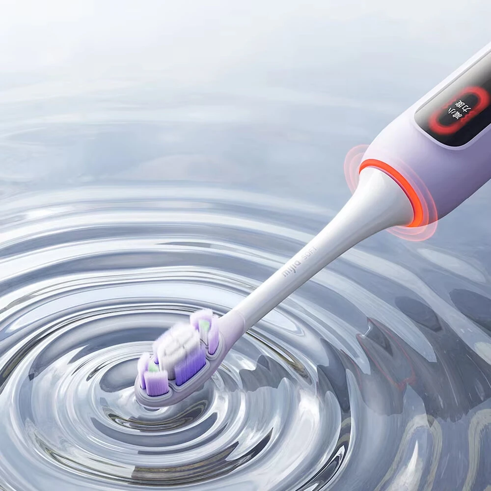 (image for) XIAOMI Oscillation Electric Toothbrush Pro 4 Cleaning Modes 180-Day Long Battery Life IPX8 Waterproof Color Screen Digital Display